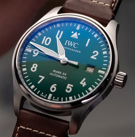 iwc mark 20 green|IWC Pilot’s Watch Mark XX Review: A Week On The .